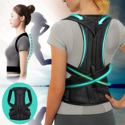 Reinforced posture corrector vest